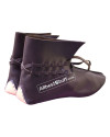 Medieval Leather Shoe Ankle Length Brown, Natural Leather OR Black image 4