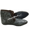 Leather Shoes with Stainless Steel Chain Mail image 2