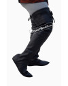 Medieval Leather Boot Female Long Thigh Length image 3