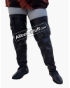 Medieval Leather Boot Female Long Thigh Length image 1