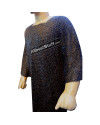 6 MM Flat Riveted Solid Hauberk with Copper Rivets Chest 40 image 1