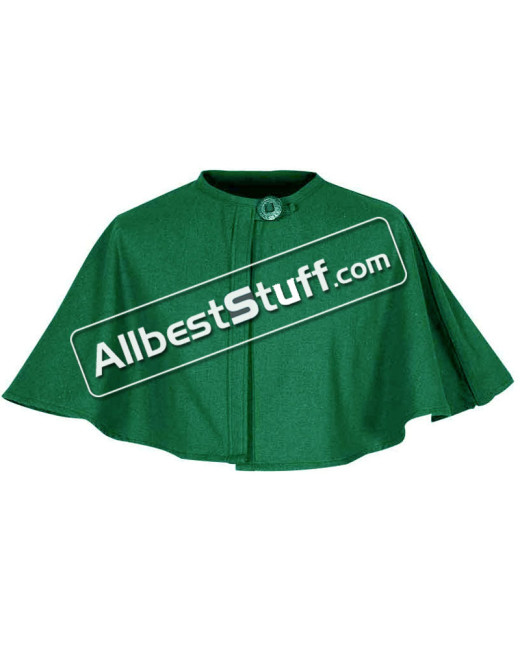 Medieval Historical Reenactments Cotton Shoulders Outfit Cape