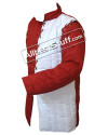 Medieval Thick Padded Gambeson Stitched Sleeves image 4