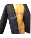 SALE! Black Gambeson padded Armor medium Aketon Medieval Coat Jacket image 1