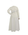 Viking Women Cotton LENA Medieval Underdress image 1