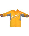 Cotton Gambeson Round Riveted Chain Mail Voider in Galvanized Finish image 3