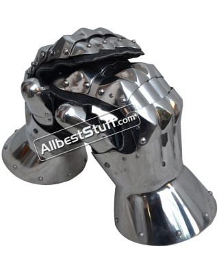 SALE! Medieval Steel Functional Mitten 16 Gauge
