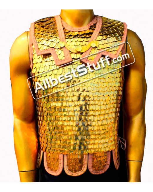 Medieval Roman Lorica Squamata Scale Armor