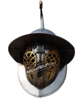 Roman Gladiator Helmet Heavy Duty 14 Gauge Medieval Thracian Helmet Roman Gladiator Helmet Heavy Duty 14 Gauge Medieval Thracian Helmet