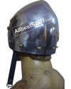 14th Century Gunter von Schwarzburg Bascinet Helmet 16 Gauge Mild Steel image 3