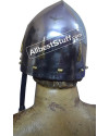 14th Century Gunter von Schwarzburg Bascinet Helmet 16 Gauge Mild Steel image 4