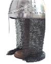 Medieval Russian Boyar Helmet - Gnezdovo Helmet Buff and Black Finish image 2