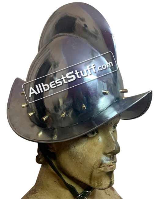 German Morion Landsknecht Helmet 18 Gauge Steel