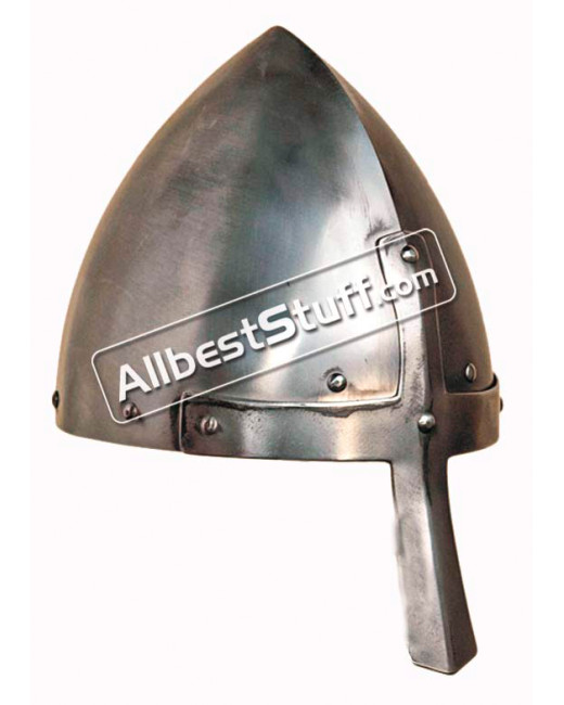 Medieval 11th Century Moravian Nasal Helmet Strong image