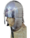 Medieval 9th Century Viking Nasal Early Spangenhelm Helmet image 1