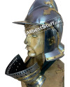 SALE! Medieval Burgonet Helmet of 16th Century 18 Gauge Steel image 2