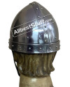 Medieval Conical Nasal Helmet Early Made of 16 Gauge Steel image 2
