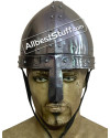 Medieval Conical Nasal Helmet Early Made of 16 Gauge Steel image 3