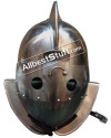 Medieval Gladiator Secutor Helmet Heavy Duty image 2
