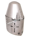 Medieval Great Helmet made from Strong 16 Steel image 5