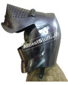 Medieval Houndskull Bascinet Hemlet made from 16 Gauge Steel image 1