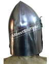 Medieval Houndskull Bascinet Hemlet made from 16 Gauge Steel image 2