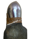 Set of 5 Medieval Klappvisier Bascinet 14 Gauge Helmet from 1370 AD image 5