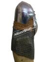Set of 5 Medieval Klappvisier Bascinet 14 Gauge Helmet from 1370 AD image 3