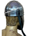 Medieval Norman Faceplate Spangenhelm Heavy 14G Helmets image 2
