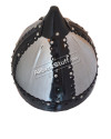 Medieval Russian Boyar Helmet - Gnezdovo Helmet Buff and Black Finish image 1