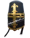 Medieval 16 Gauge Steel Great Helmet of Reiter von Kornberg Nuremberg image 4