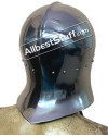 Set of 5 English Archers Helmet 15th Century 16 Gauge Steel image 4