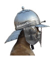 Medieval Pappenheimer burgonet 14 Gauge Steel Helmet image 2