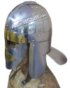 Medieval Sutton Hoo Helmet Made of 18 Gauge Steel image 2
