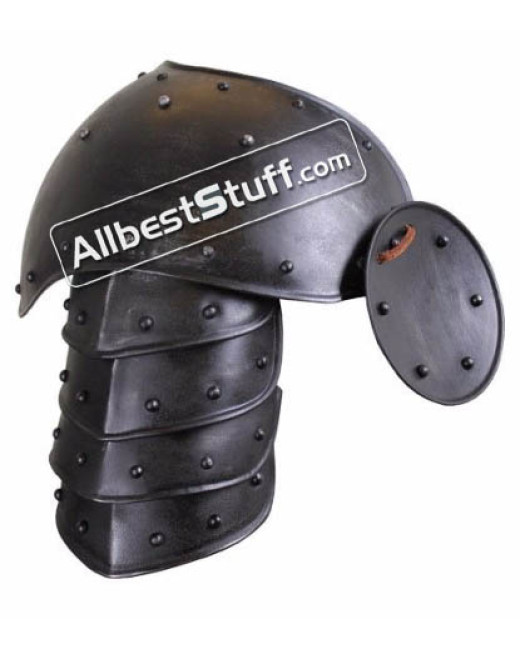 Medieval 18 Gauge Shoulder Plates Battle Ready image
