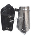 SALE! Medieval Iron Steel Arm Guards Metal Vambraces Spartan Bracers image 1