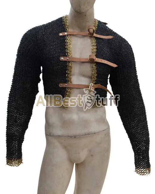 Aluminum Full Flat Dome Riveted Chain Mail Closed Voider