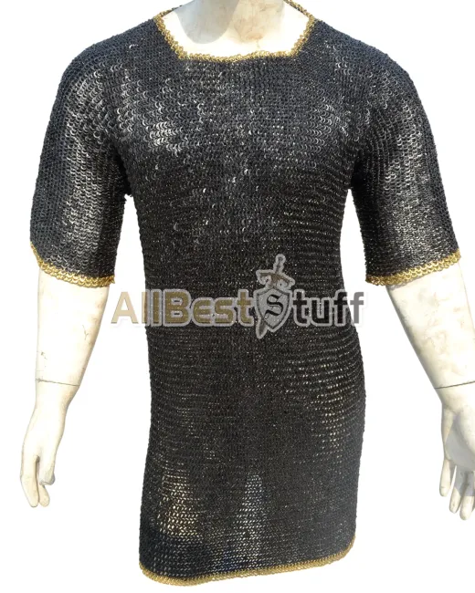 Dense Flat Riveted Solid 6 MM Chainmail Chest 55