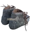 Medieval Ankle Leather Shoes with Titanium Chainmail image 2